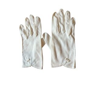 Kasanova Vintage Cream Elegant Gloves